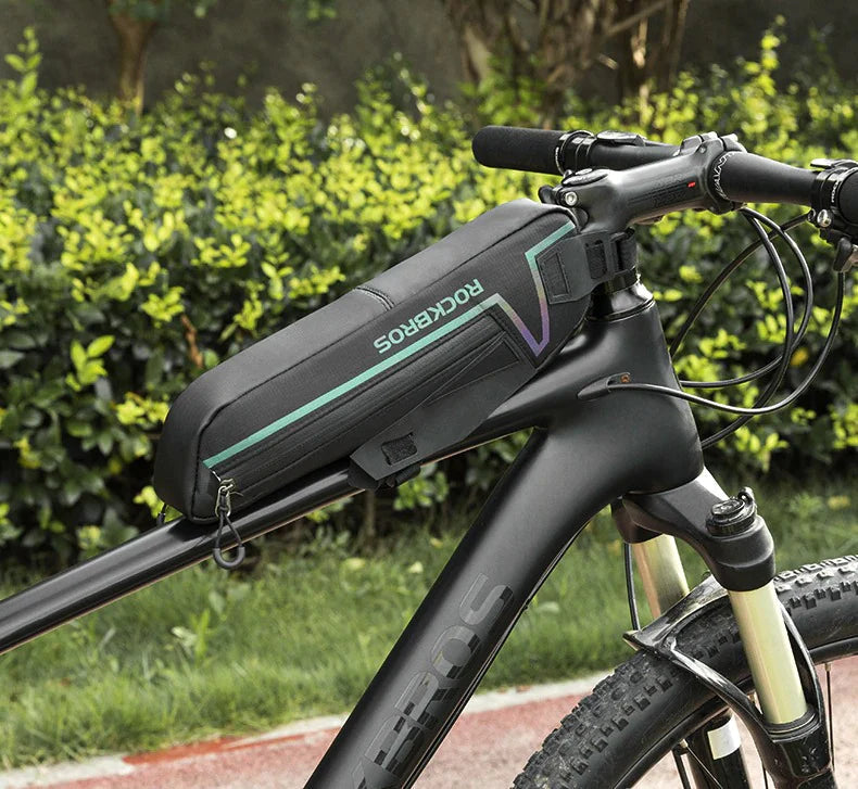 bike-top-or-under-tube-bag-reflective-material-road-mtb-mountain-commuter-hybrid-ebike-tourer-scooter-escooter-bag-black-rockbros www.mallsonline.com.au
