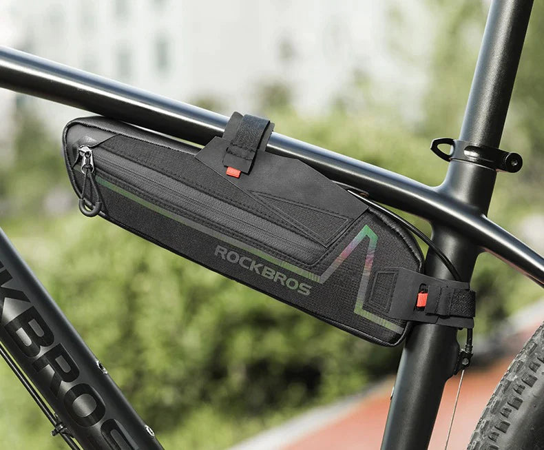 bike-top-or-under-tube-bag-reflective-material-road-mtb-mountain-commuter-hybrid-ebike-tourer-scooter-escooter-bag-black-rockbros www.mallsonline.com.au