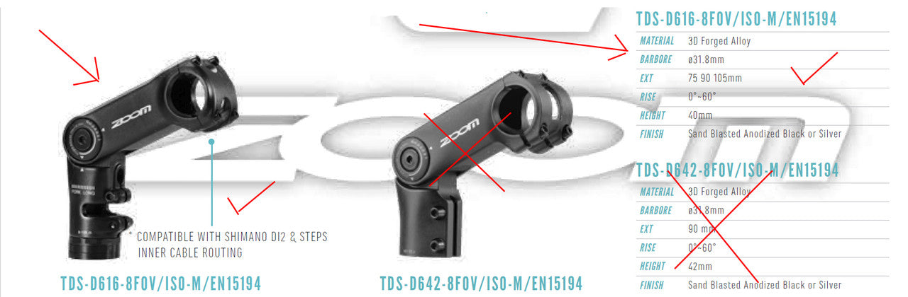 zoom-tds-d616-height-adjustable-stem-mtb-ebike-mountain-cable-intergration-hide-31-8mm www.mallsonline.com.au