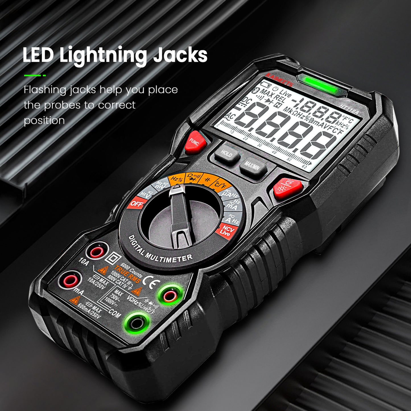 kaiweets-digital-multimeter-trms-6000-counts-voltmeter-auto-ranging-fast-accurately-measures-voltage-current-amp-resistance-diodes-continuity-duty-cycle-capacitance-temperature-for-automotive www.mallsonline.com.au