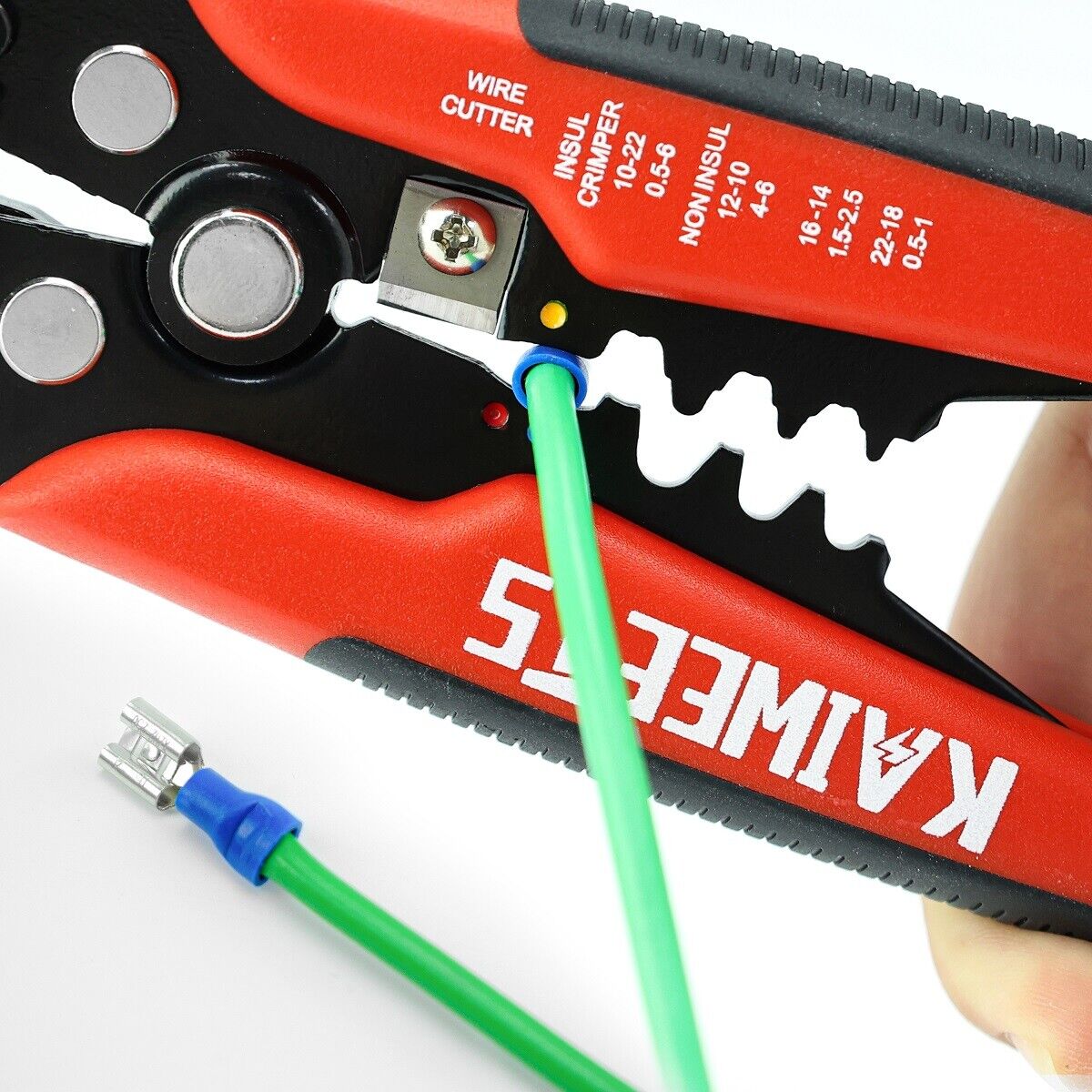 kaiweets-kws-103-self-adjusting-wire-stripper-wire-cutter-cable-stripper-clamp www.mallsonline.com.au