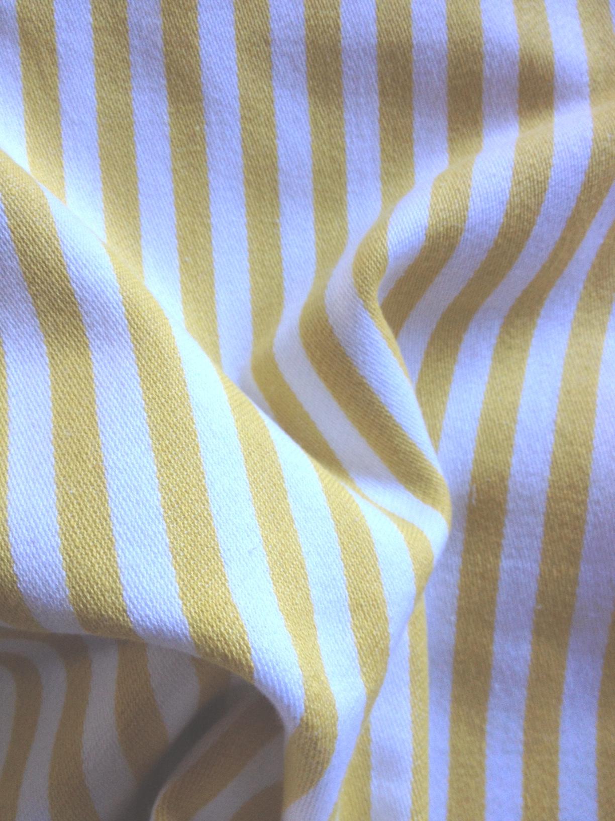 dandi-mustard-yellow-white-striped-cushion-cover-40x40cm www.mallsonline.com.au