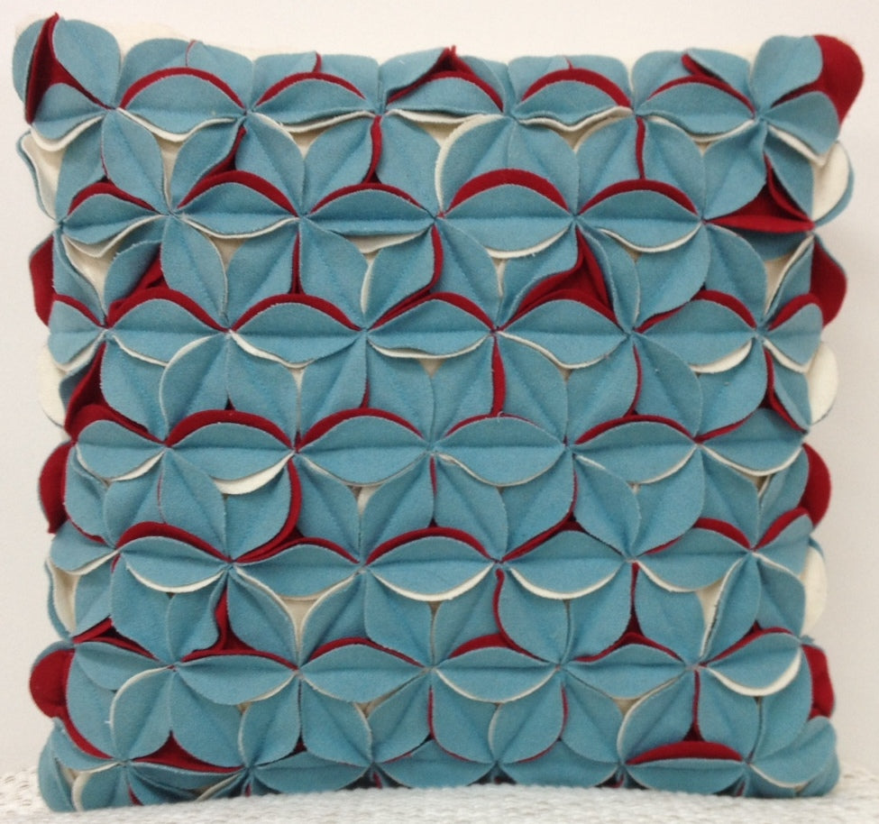 amelie-aqua-blue-red-3d-texture-cushion-cover www.mallsonline.com.au