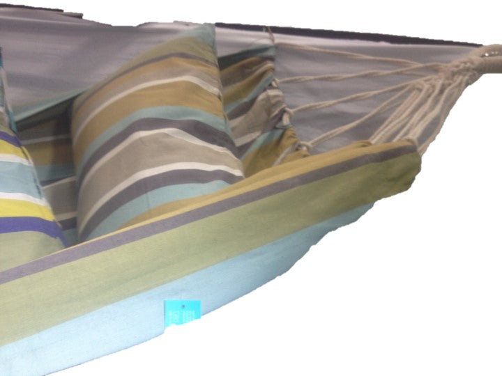 corban-aqua-hammock-multicoloured-stripes-220x140cm www.mallsonline.com.au