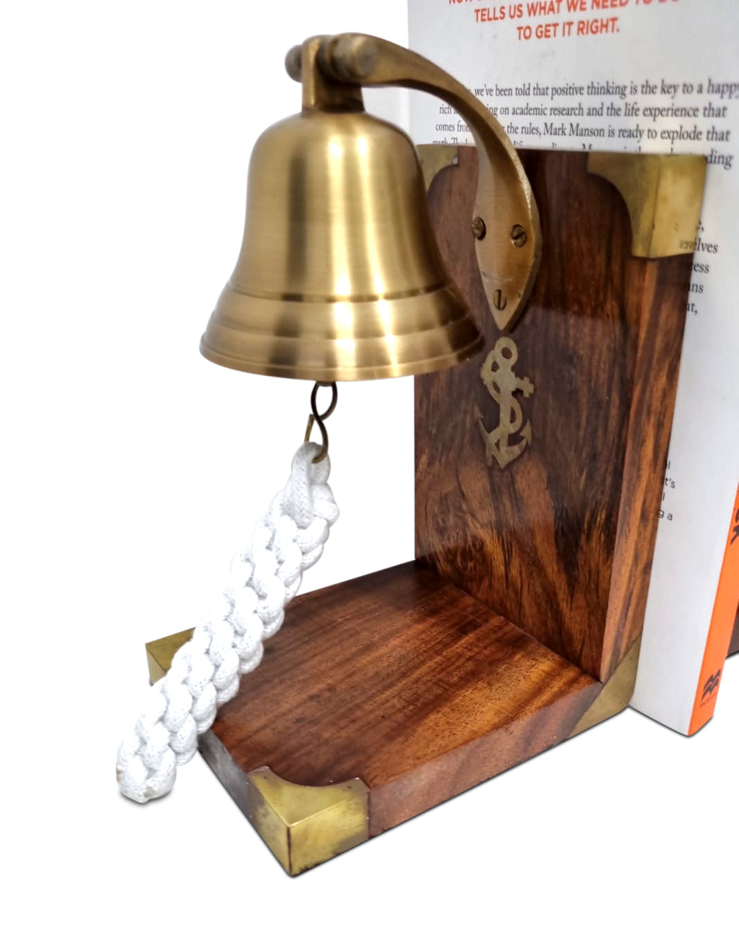brass-bookend-anchor-bell www.mallsonline.com.au