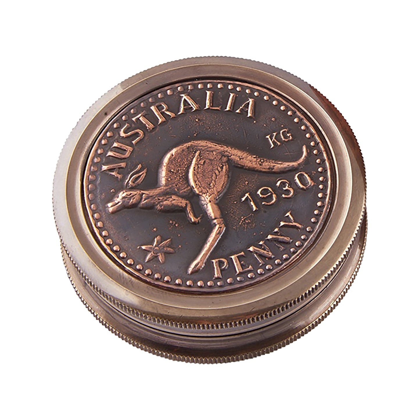 australian-1930-penny-60mm-portable-compass www.mallsonline.com.au