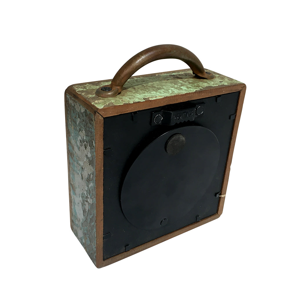 small-recycle-square-table-clock www.mallsonline.com.au