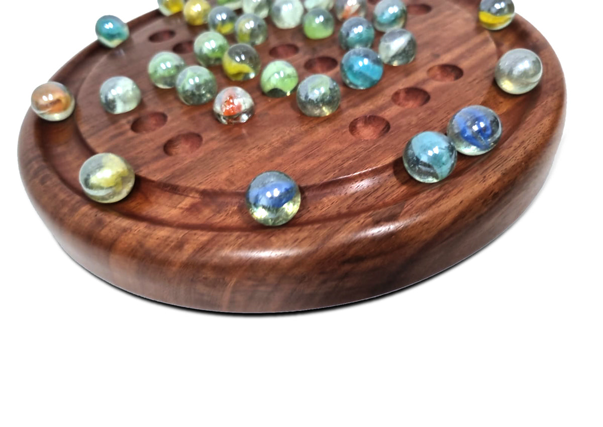 wooden-solitaire-game-marble-balls at www.mallsonline.com.au