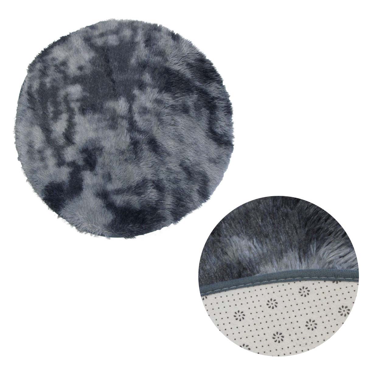 2-toned-extra-light-weighted-shaggy-fluffy-floor-mat-grey www.mallsonline.com.au