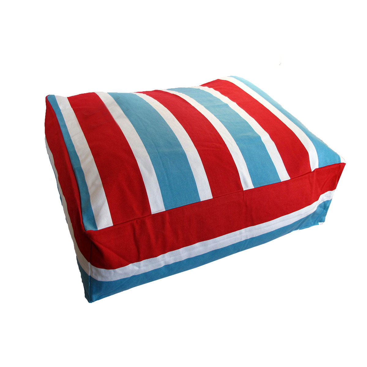 heavy-duty-pure-cotton-pet-dog-bed-cover-small-blue-red-stripes www.mallsonline.com.au