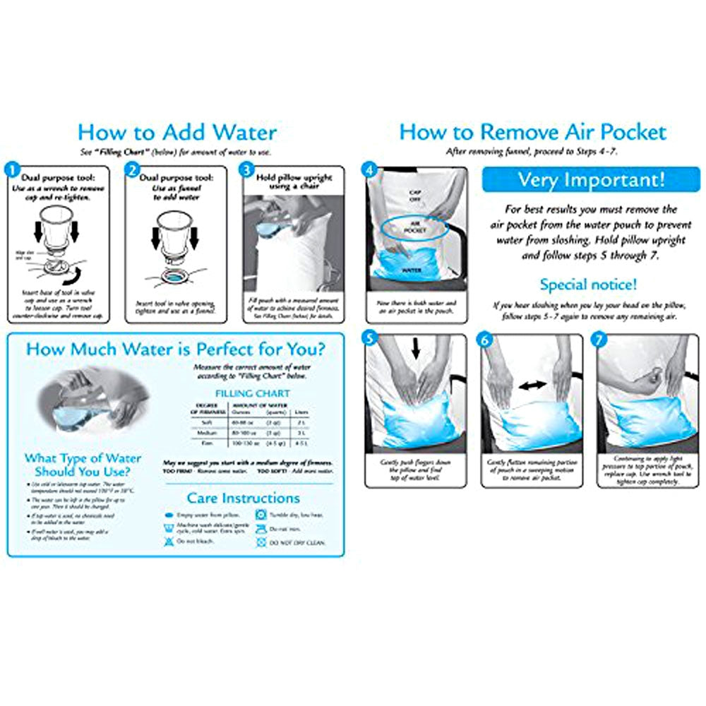 mediflow-adjustable-waterbase-water-neck-pain-reduction-standard-pillow www.mallsonline.com.au