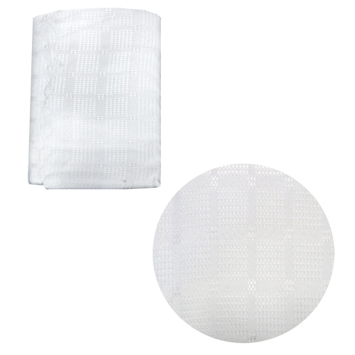 checkered-crisp-white-luxury-jacquard-tablecloth-180-x-230-cm at www.mallsonline.com.au