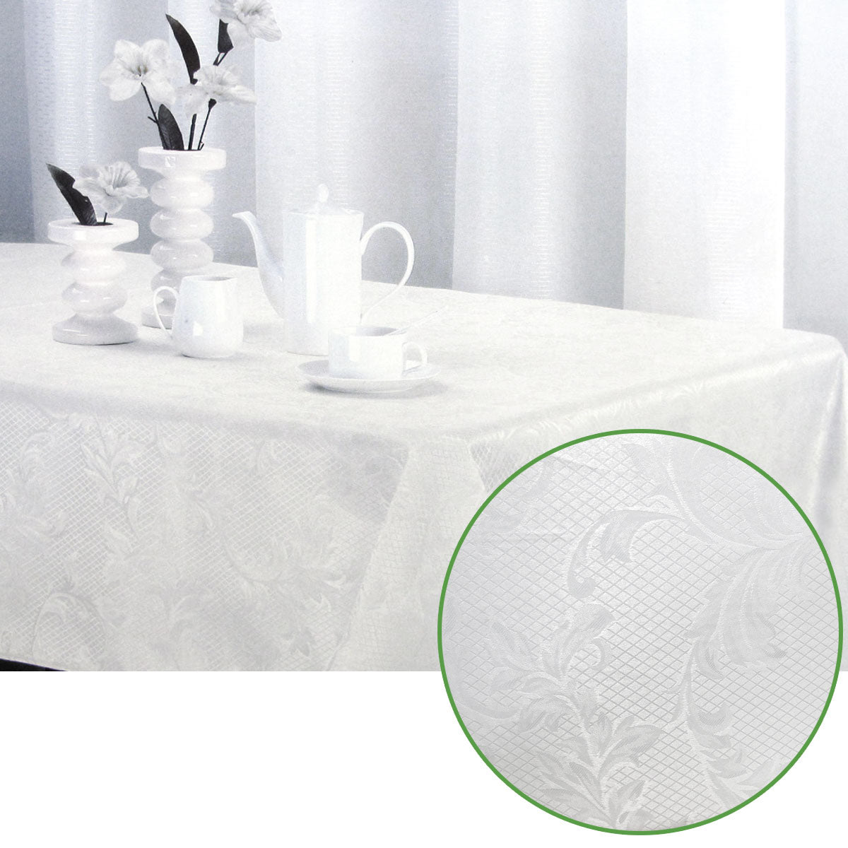 leaves-off-white-luxury-jacquard-tablecloth-145-x-225-cm www.mallsonline.com.au