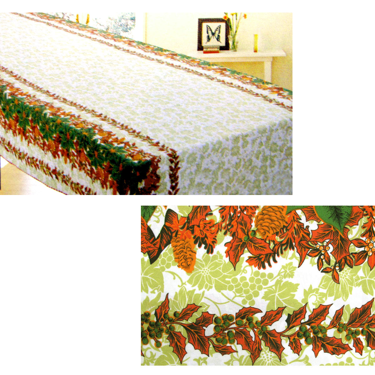 christmas-rectangular-table-cloth-sd1667-150x340cm www.mallsonline.com.au