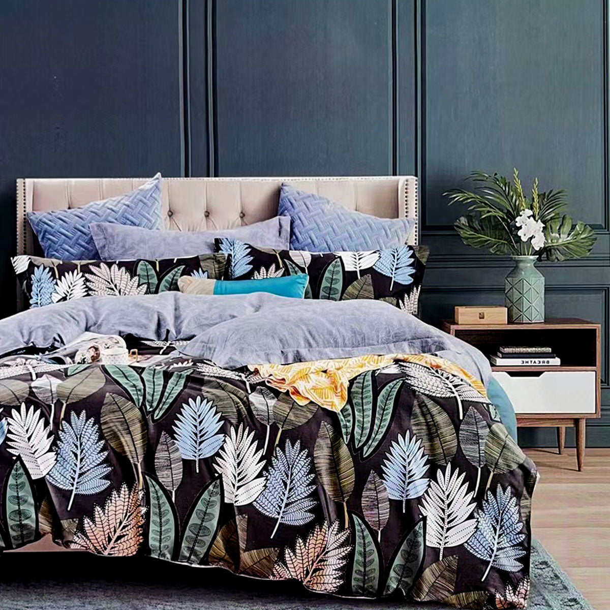 fernando-valley-100-cotton-reversible-quilt-cover-set-queen at www.mallsonline.com.au