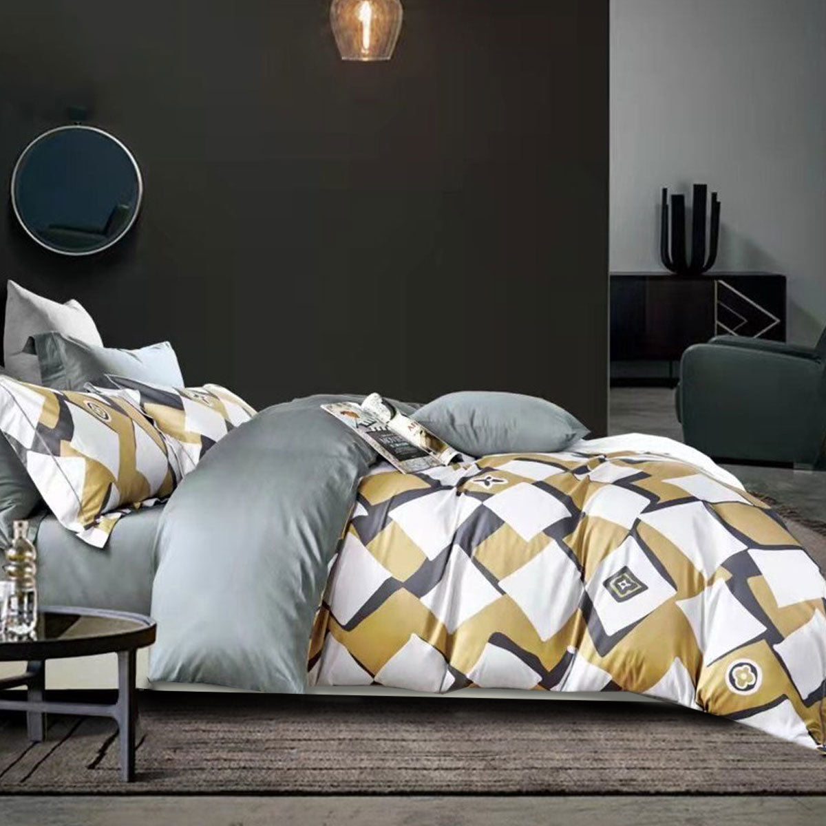 400tc-cotton-sateen-quilt-cover-set-modern-art-queen at www.mallsonline.com.au