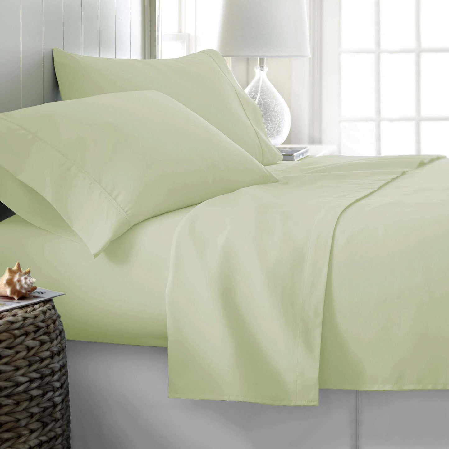400tc-cotton-sateen-sheet-set-queen-ivory-with-a-hint-of-green at www.mallsonline.com.au