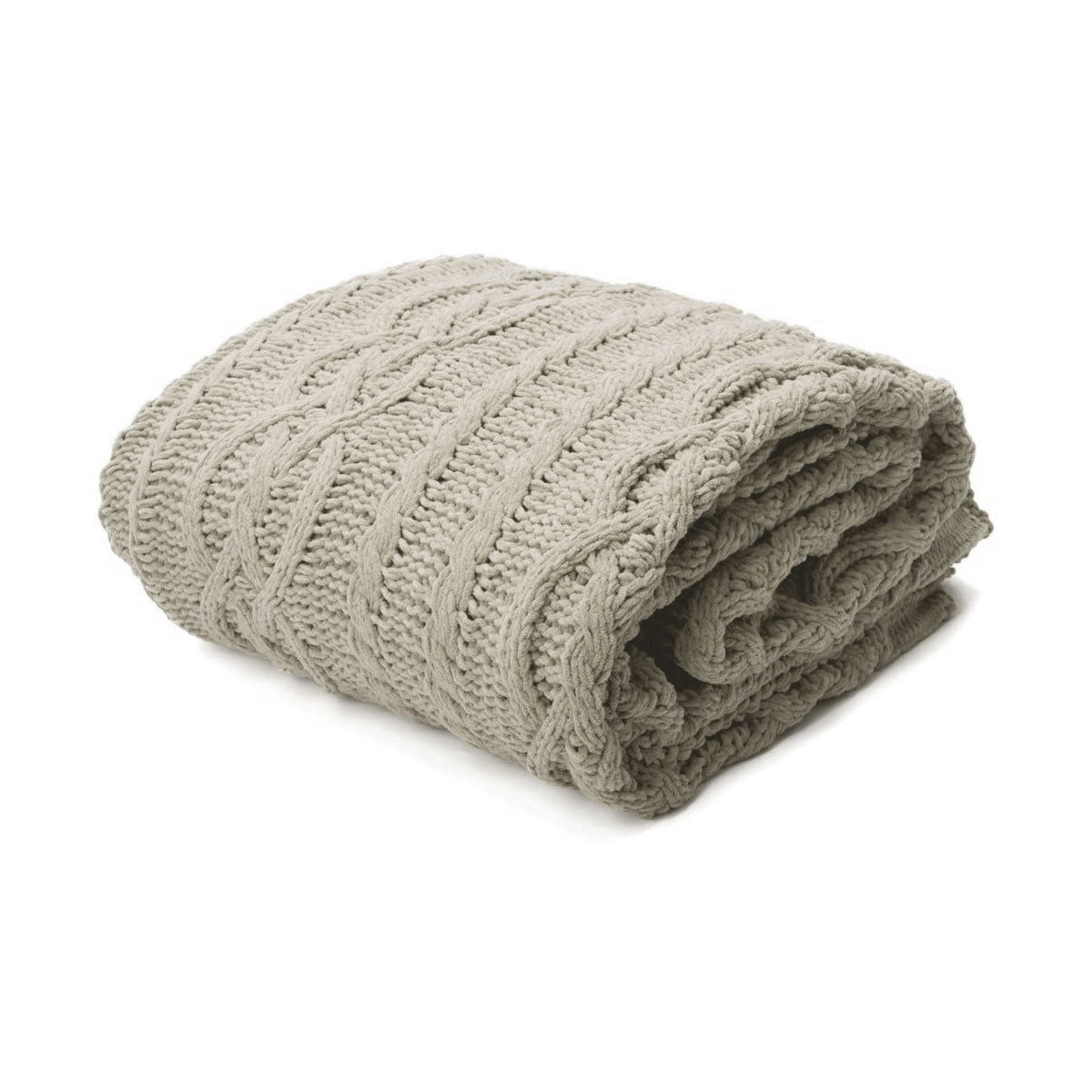asher-taupe-knitted-throw-rug at www.mallsonline.com.au
