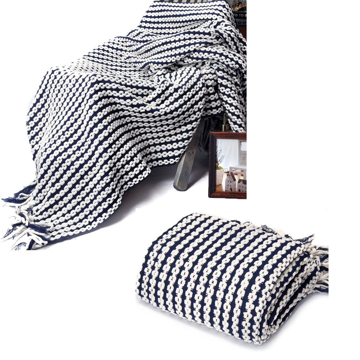 chains-navy-knitted-throw-rug at www.mallsonline.com.au