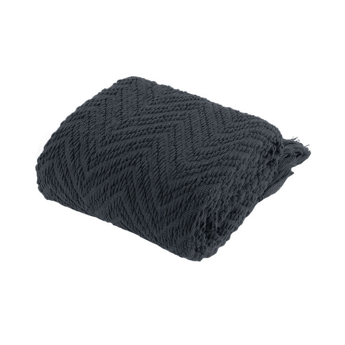 ezra-charcoal-knitted-throw-rug at www.mallsonline.com.au