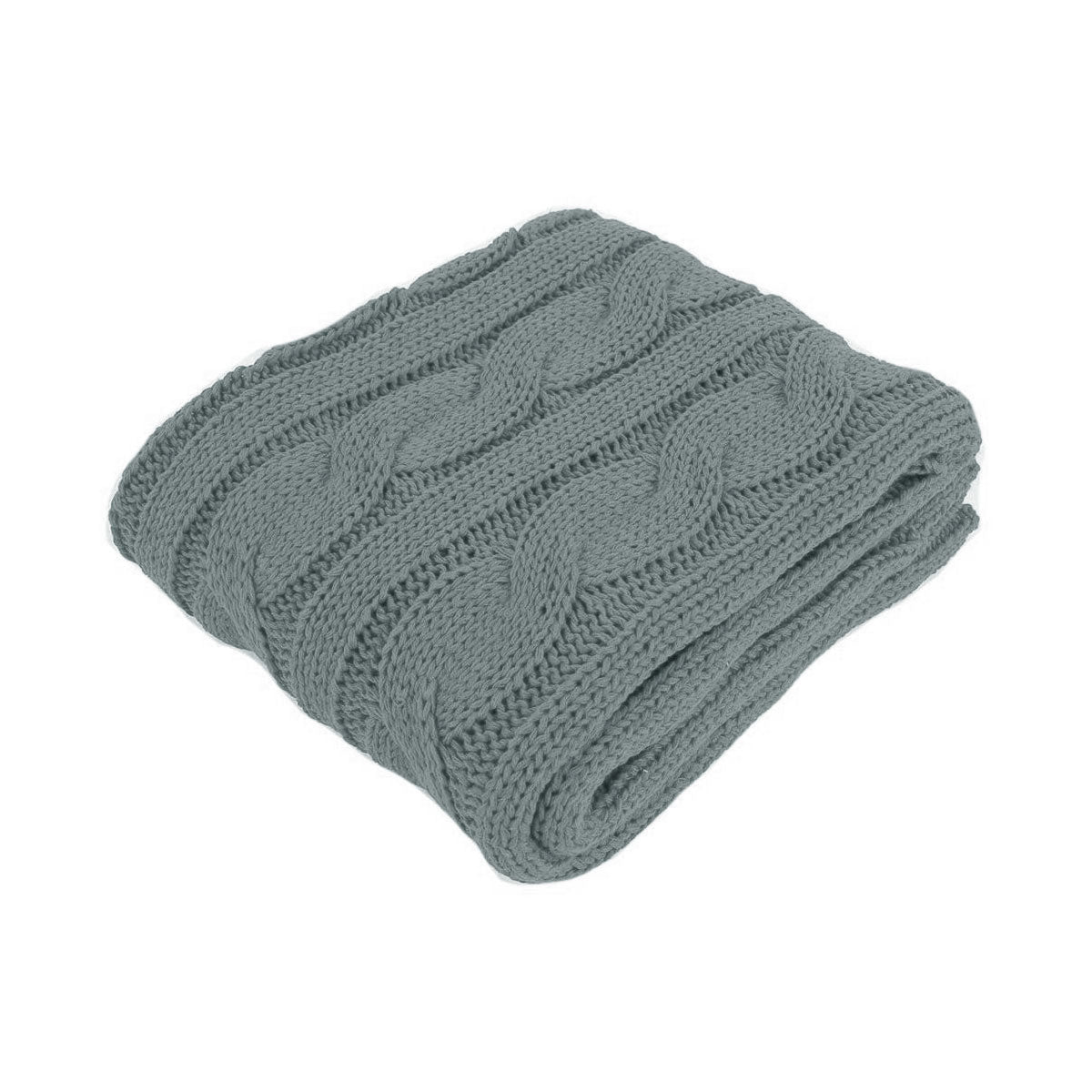 hudson-grey-knitted-throw-rug at www.mallsonline.com.au