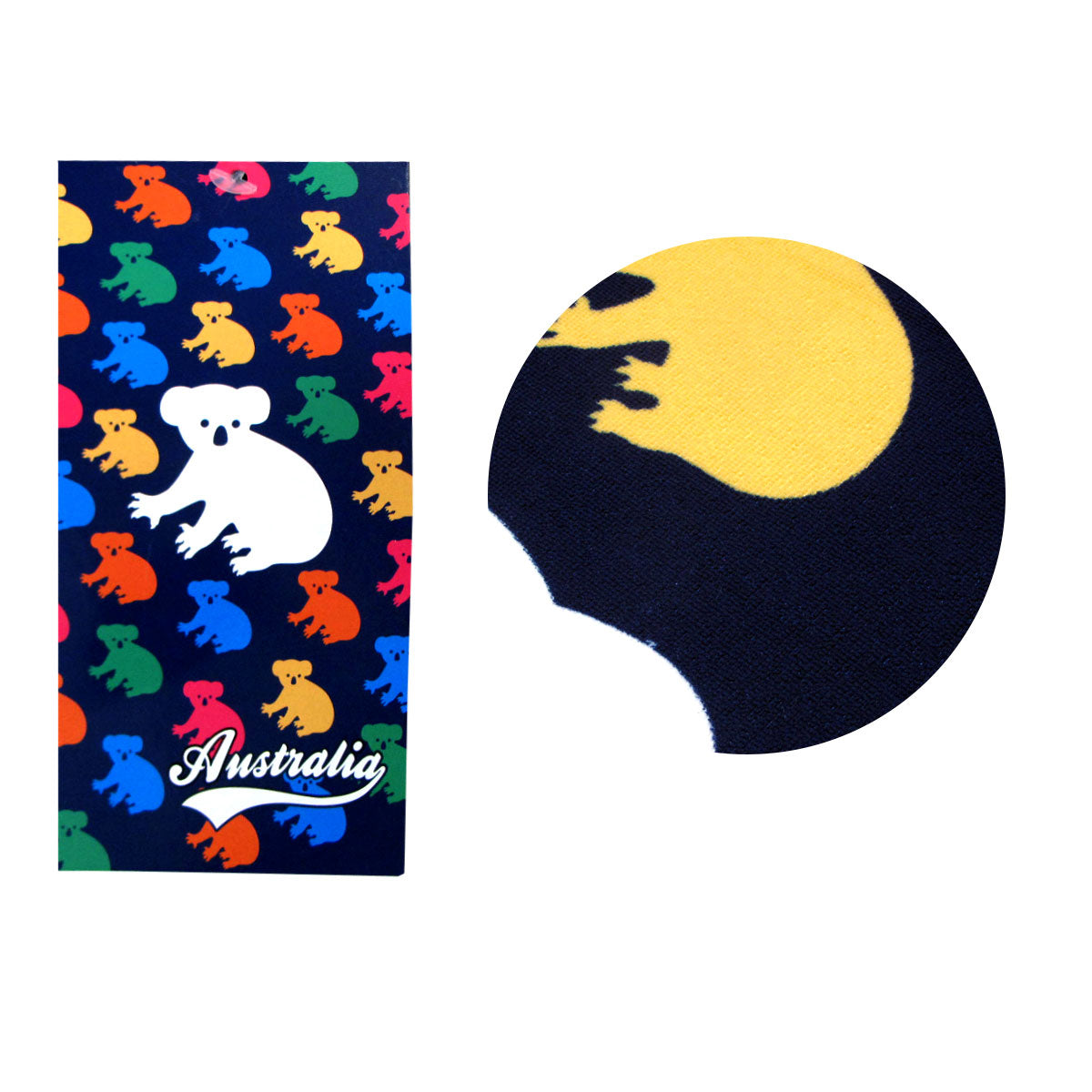 fluffy-koala-printed-microfiber-beach-towel-75-x-152-cm at www.mallsonline.com.au