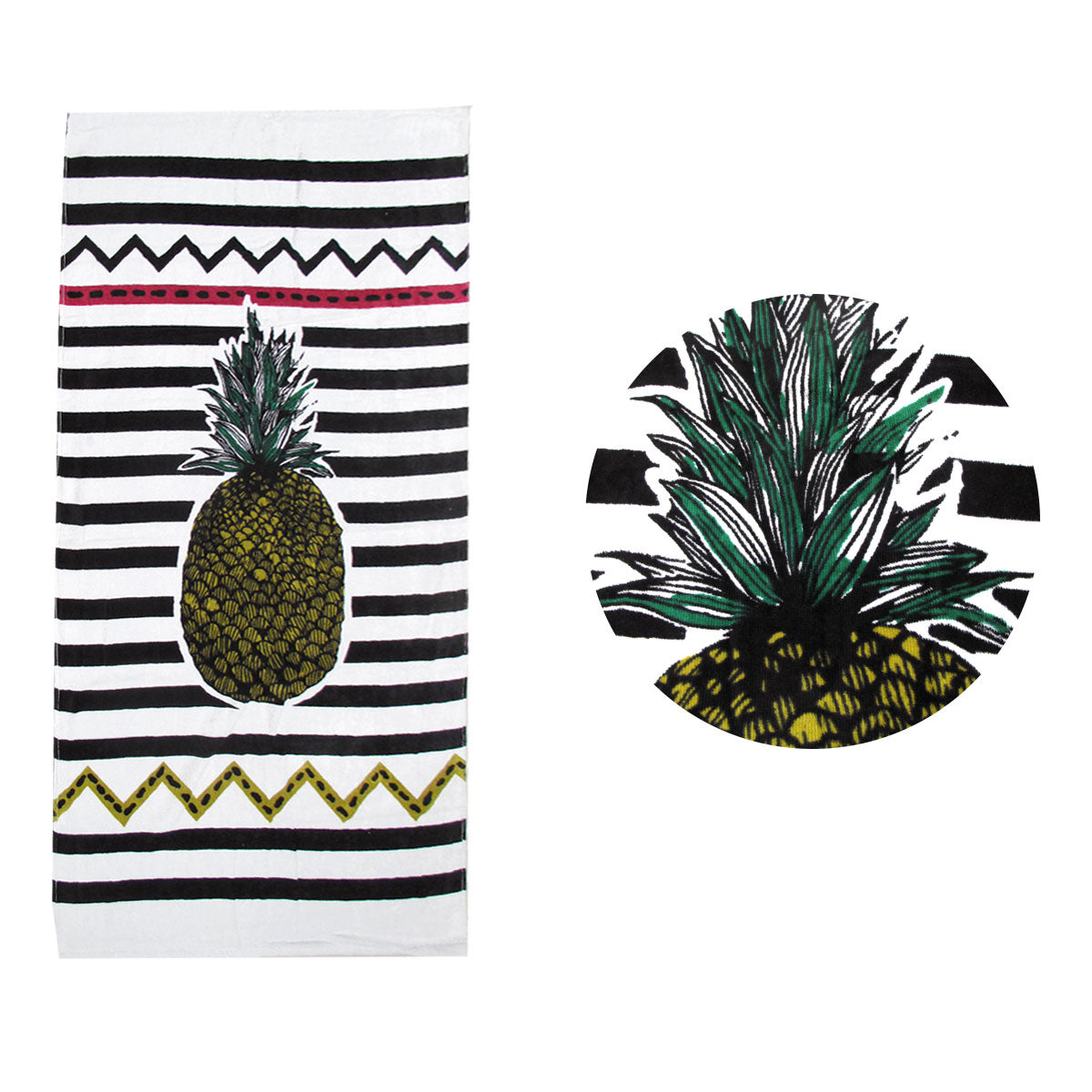 the-gaint-pineapple-cotton-beach-towel at www.mallsonline.com.au