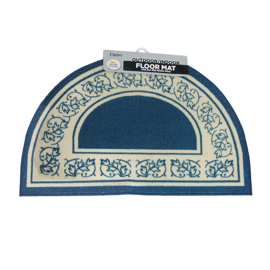 newton-half-moon-floor-mat-50-x-80cm-blue www.mallsonline.com.au
