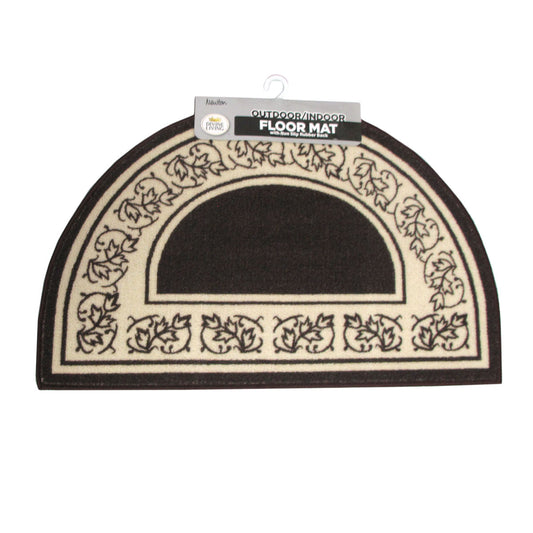 newton-half-moon-floor-mat-50-x-80cm-coffee www.mallsonline.com.au