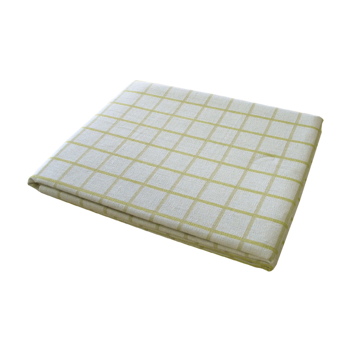 cotton-grid-checks-oblong-table-cloth-yellow-150-x-230cm www.mallsonline.com.au