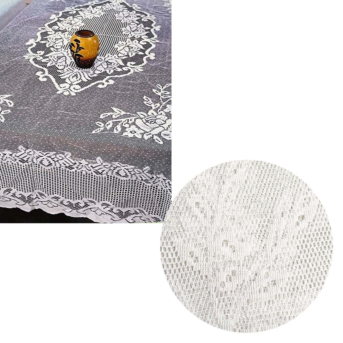 rosie-white-large-deluxue-lace-rectangle-tablecloth-150cm-x-230cm-6-to-8-seaters www.mallsonline.com.au