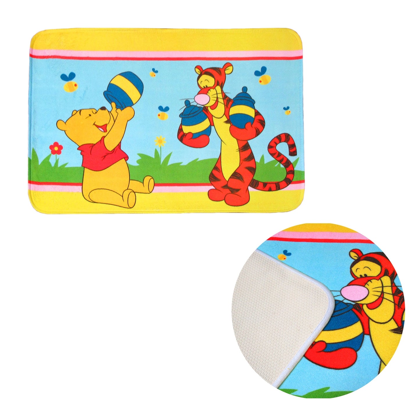 kids-floor-mat-pooh-tigher-honey www.mallsonline.com.au