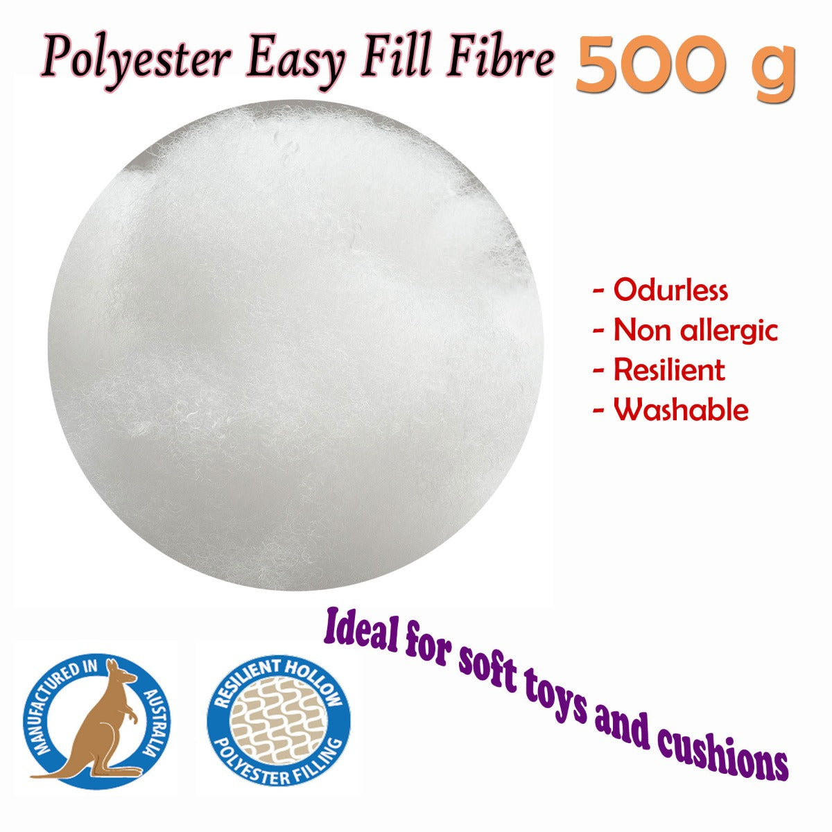 easyrest-easy-fill-fibre-500-gram www.mallsonline.com.au
