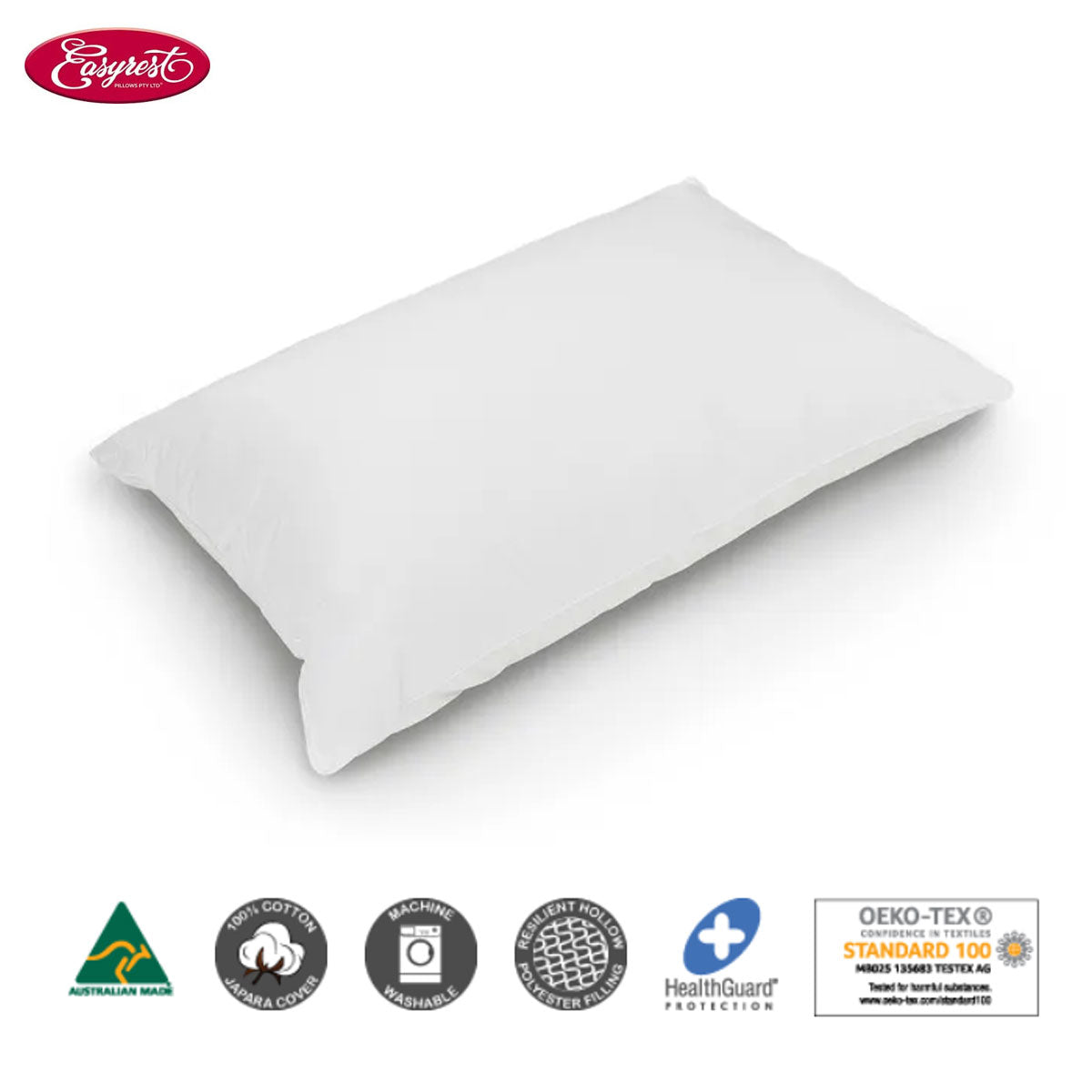 easyrest-biofresh-allergy-sensitive-medium-standard-pillow-48-x-73-cm at www.mallsonline.com.au