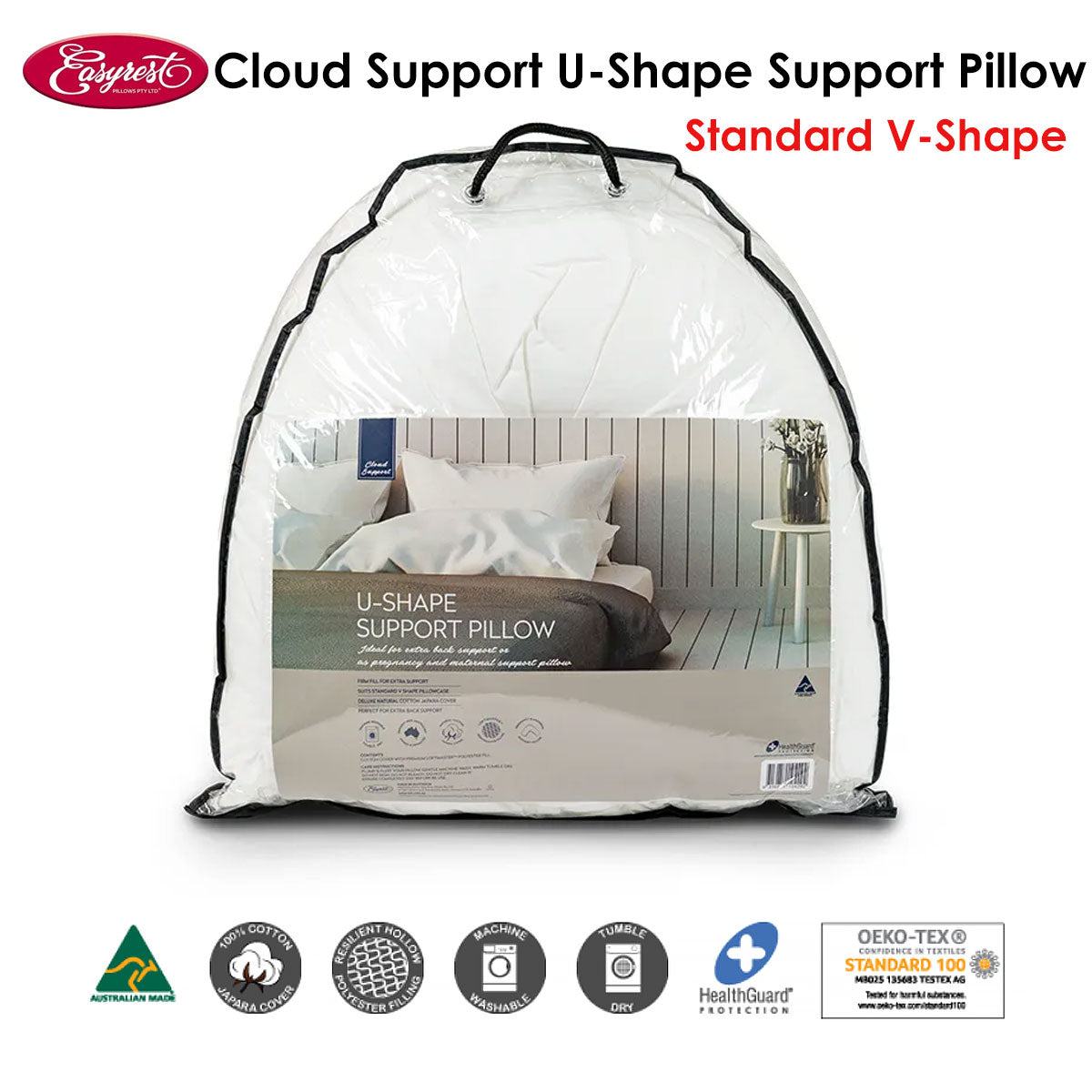 easyrest-cloud-support-u-shape-support-pillow at www.mallsonline.com.au
