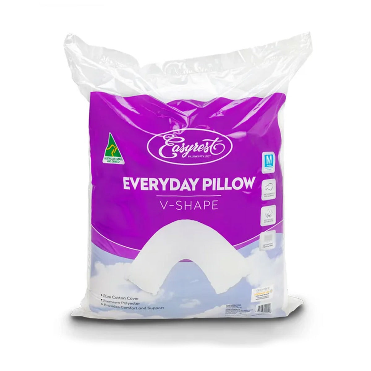 easyrest-everyday-v-boomerang-shaped-pillow at www.mallsonline.com.au