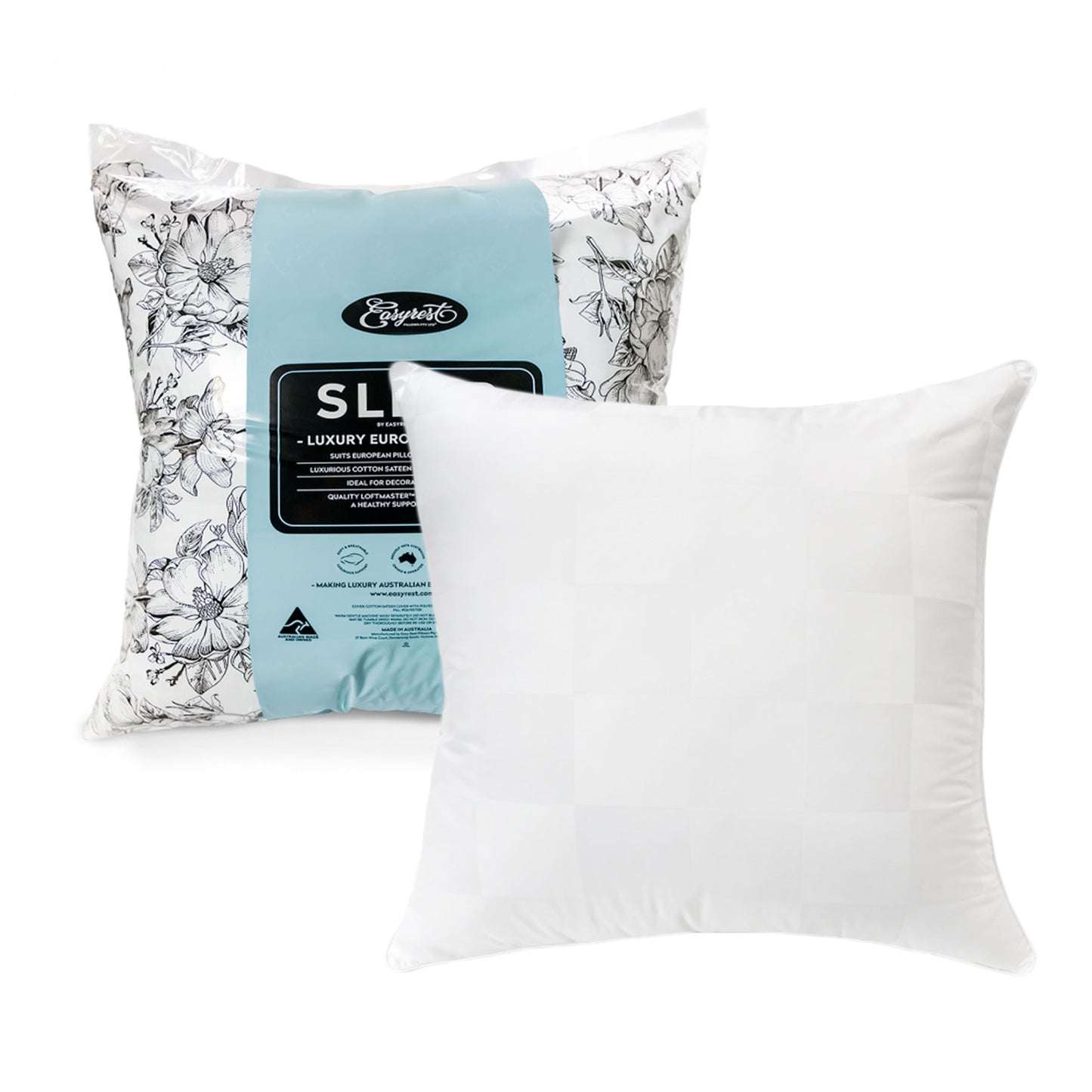 easyrest-sleep-luxury-european-firm-pillow at www.mallsonline.com.au