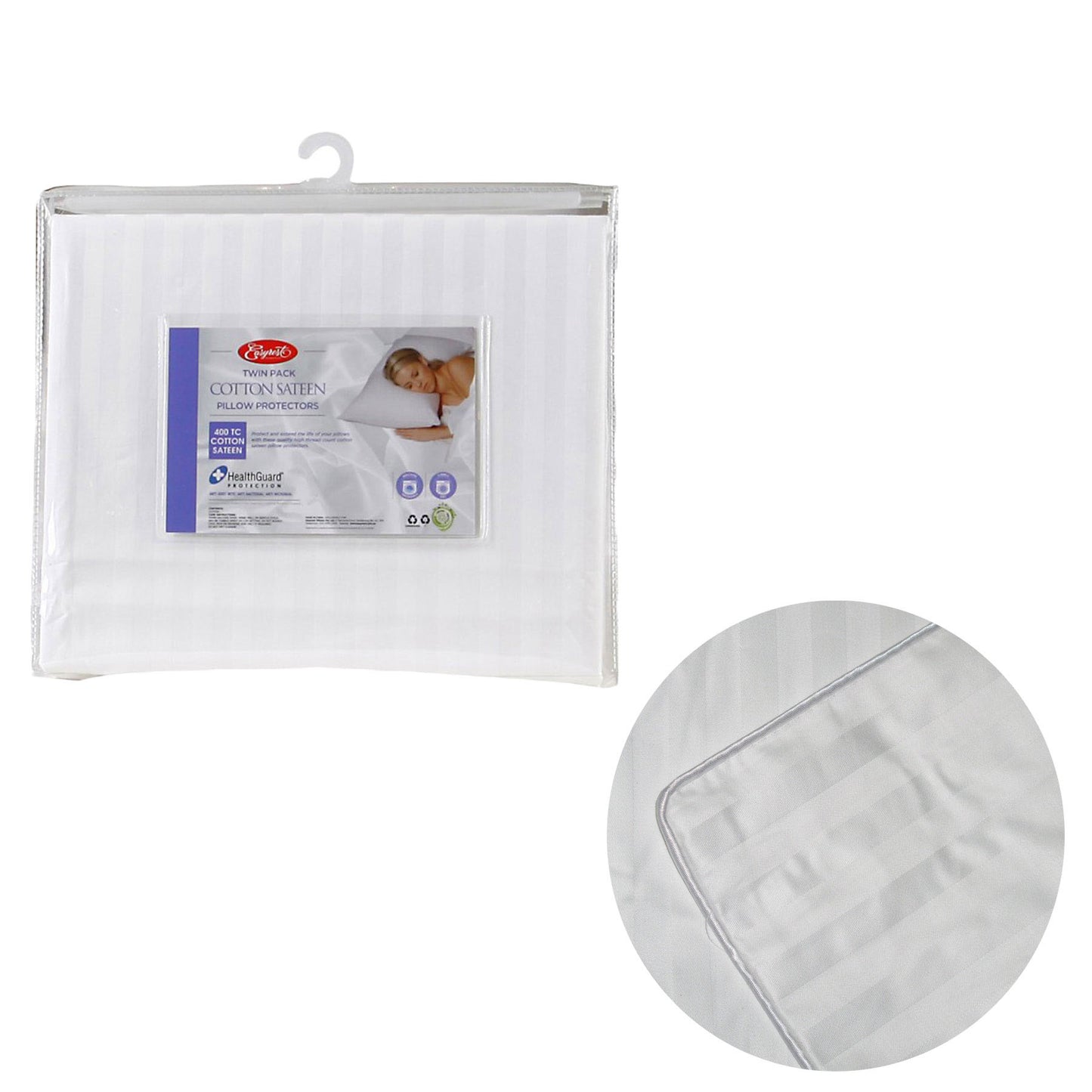 easyrest-400tc-cotton-sateen-twin-pack-standard-pillow-protectors www.mallsonline.com.au