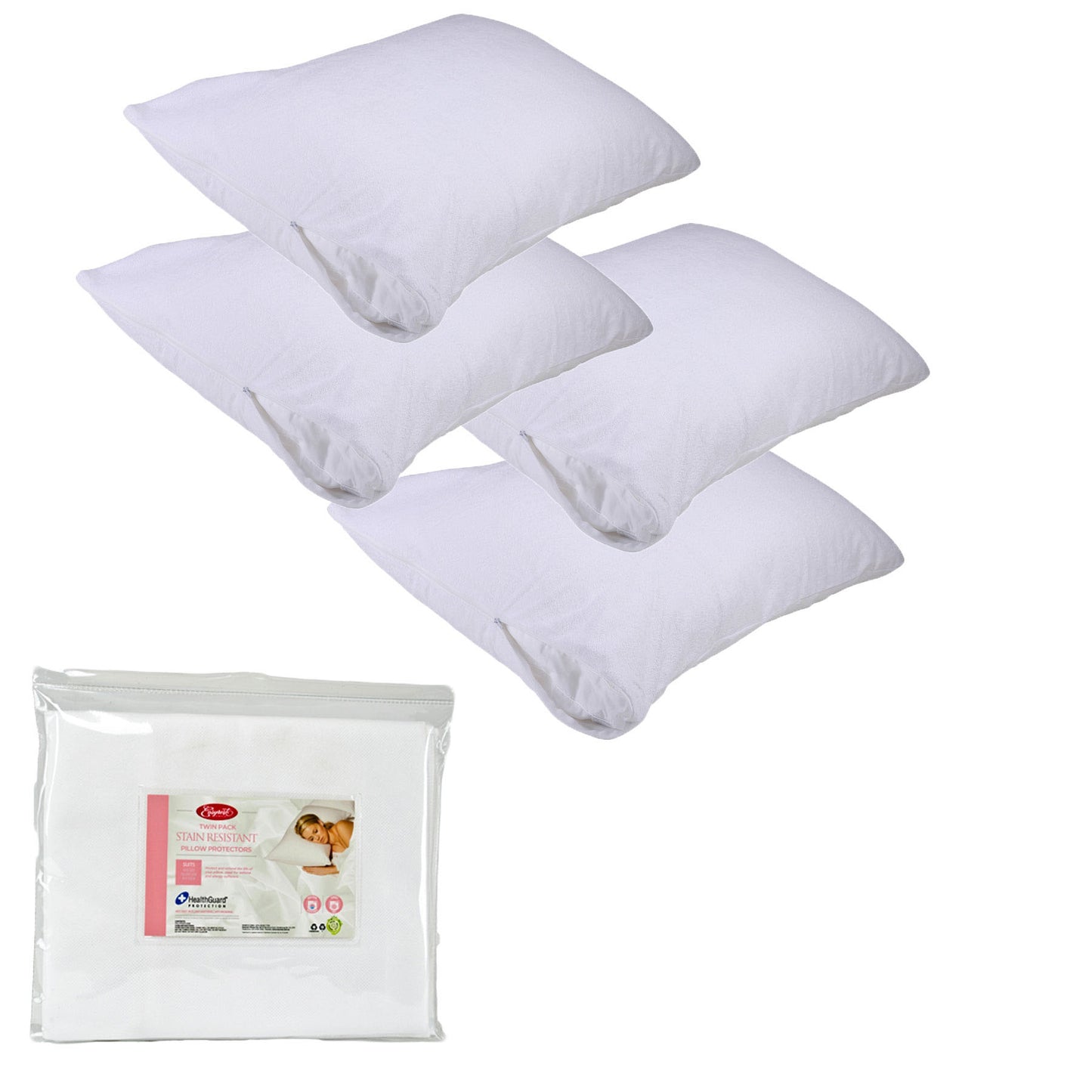 easyrest-stain-resistant-standard-pillow-protectors-4-pack www.mallsonline.com.au