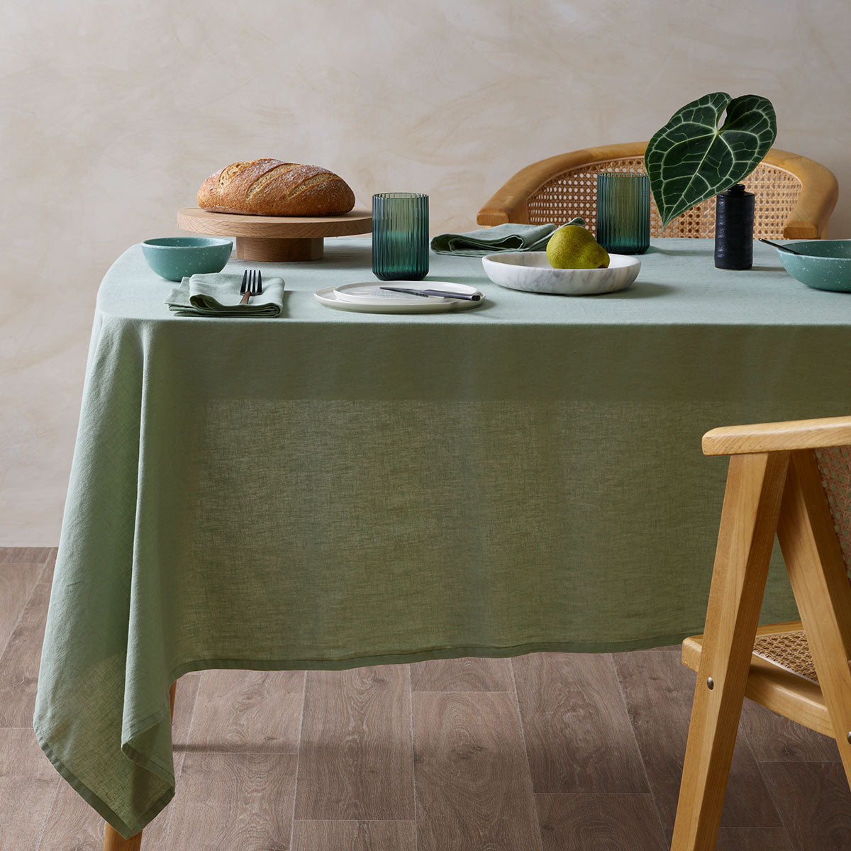 vintage-design-homewares-sage-vintage-washed-linen-cotton-tablecloth-150x230cm www.mallsonline.com.au