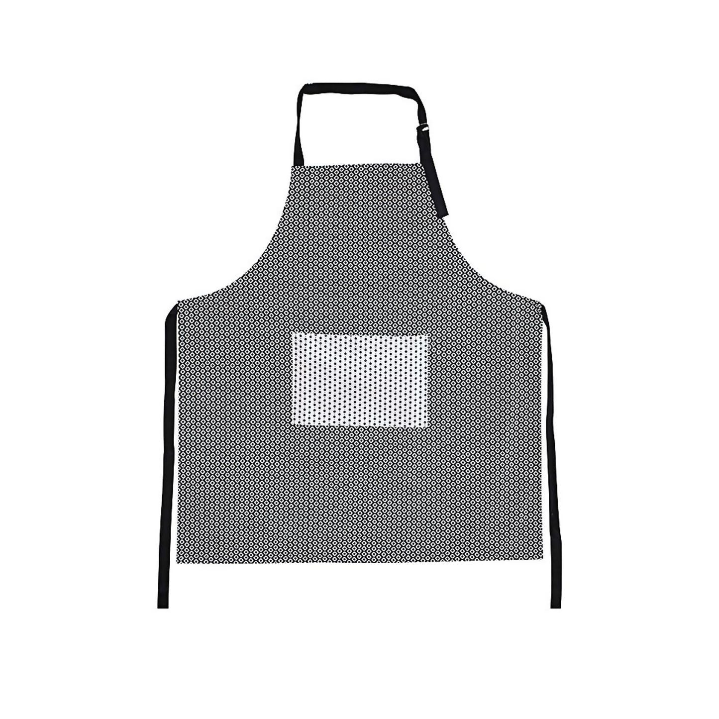 idc-homewares-cotton-apron-marigold-black www.mallsonline.com.au