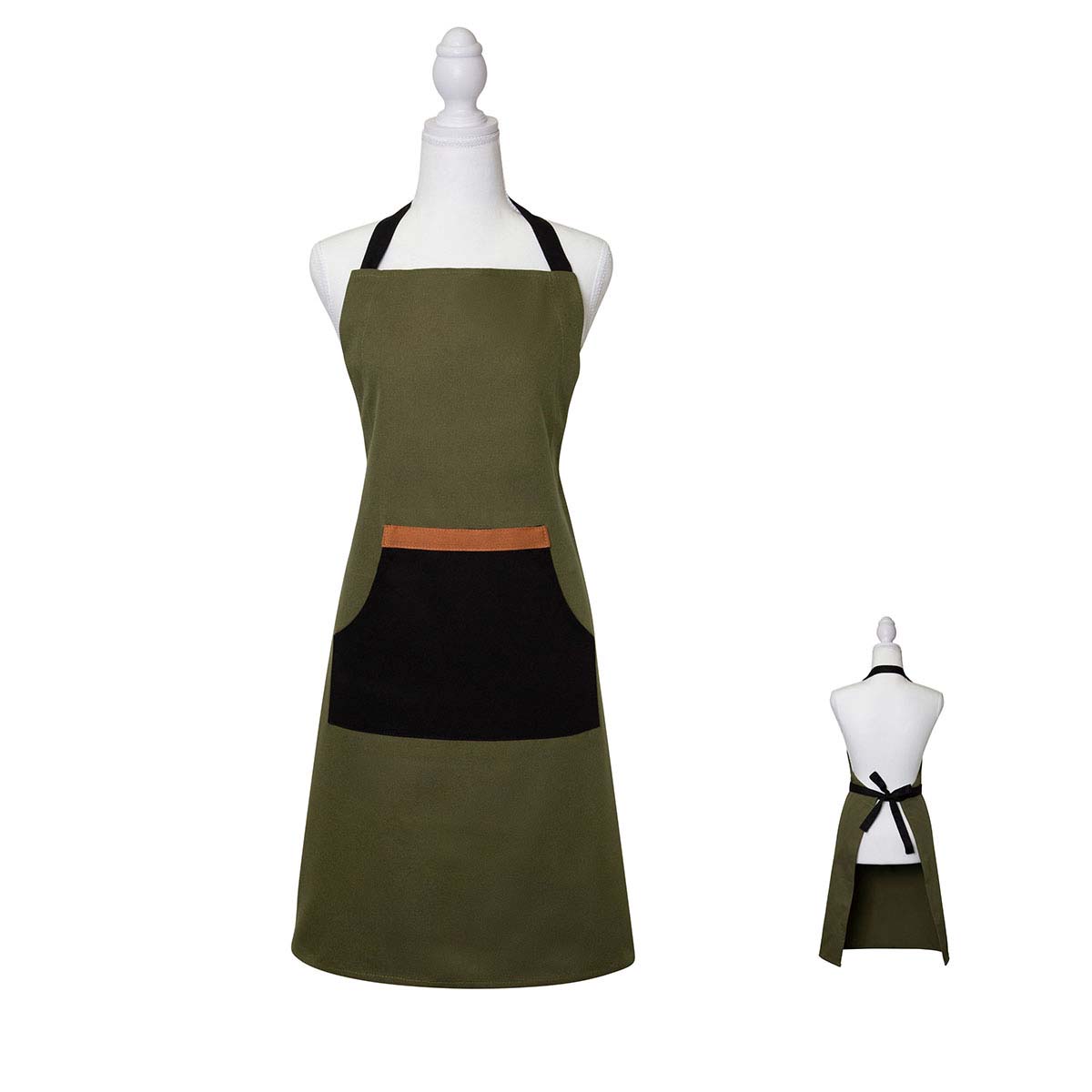 j-elliot-home-selby-cotton-apron-83-x-68-cm-olive-black www.mallsonline.com.au