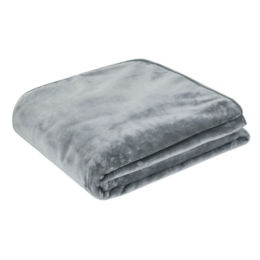 j-elliot-home-450gsm-solid-faux-mink-blanket-graphite at www.mallsonline.com.au