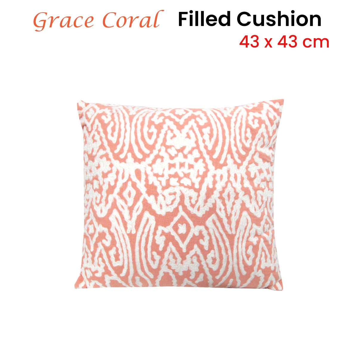 j-elliot-home-grace-coral-applique-filled-cushion-43-x-43-cm at www.mallsonline.com.au
