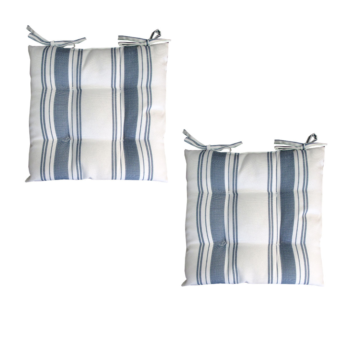 set-of-2-outdoor-polyester-striped-chair-pads-40-x-40cm-white-blue www.mallsonline.com.au