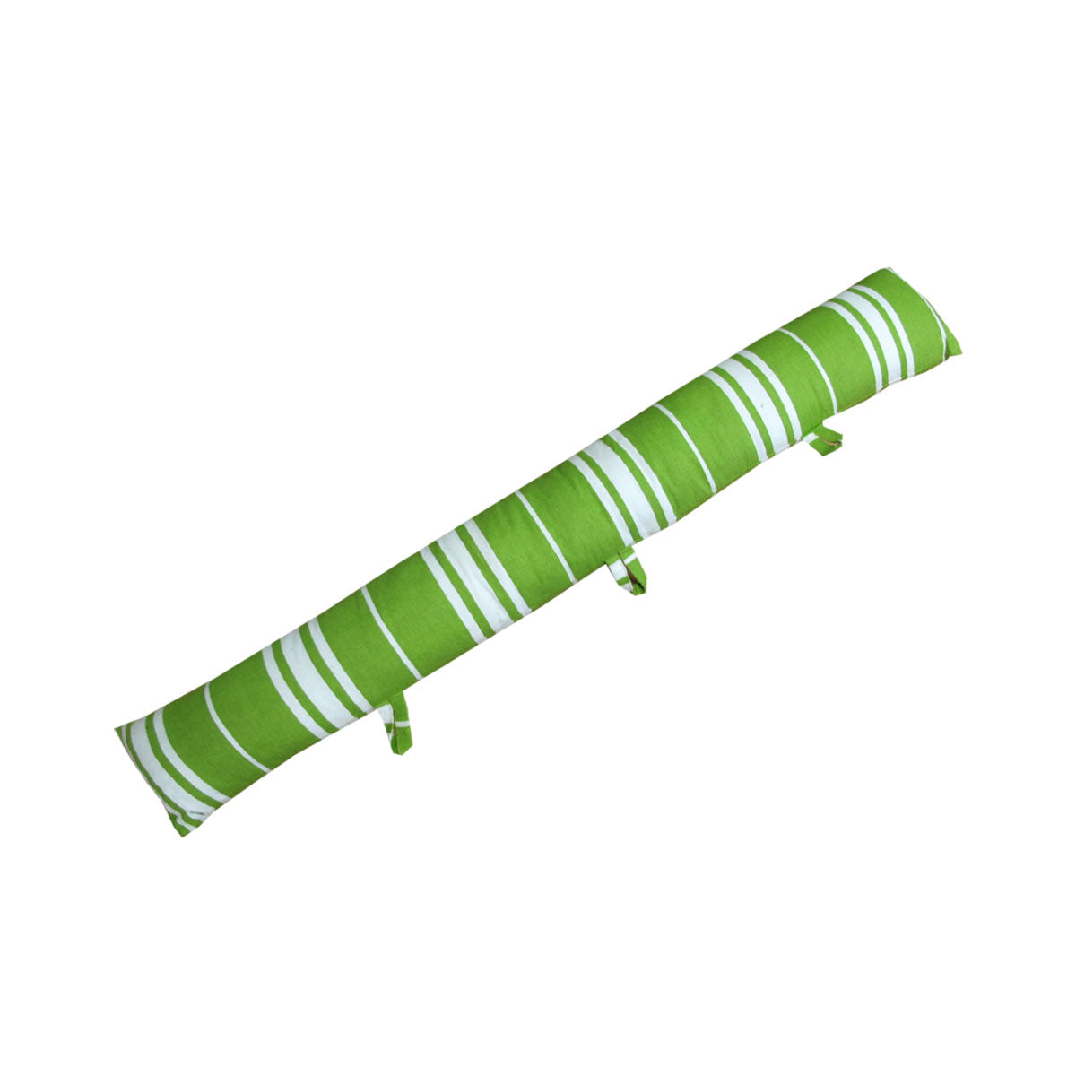 green-striped-320g-light-weight-draught-excluder-90-x-14-cm www.mallsonline.com.au