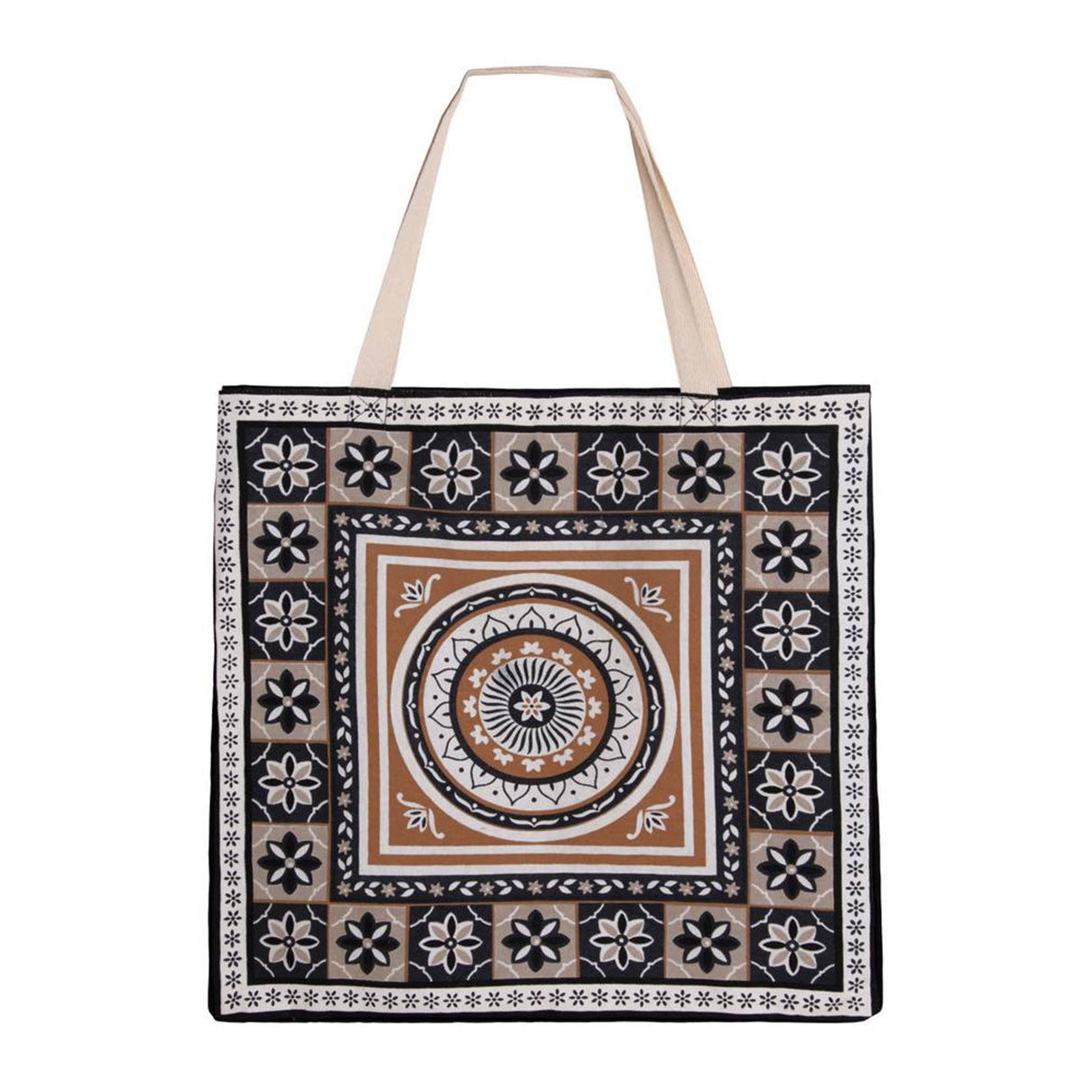 j-elliot-home-kasbah-cotton-tote-shopping-bag-40-5x43x10cm-black at www.mallsonline.com.au