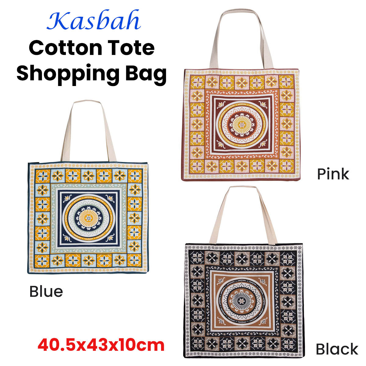 j-elliot-home-kasbah-cotton-tote-shopping-bag-40-5x43x10cm-black at www.mallsonline.com.au