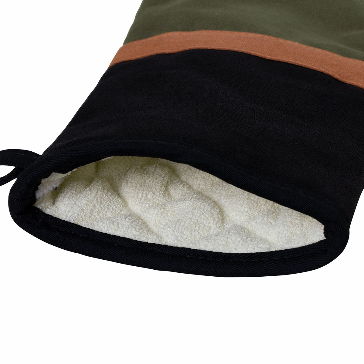 j-elliot-home-selby-cotton-oven-mitt-34-x-15-cm-olive-black www.mallsonline.com.au