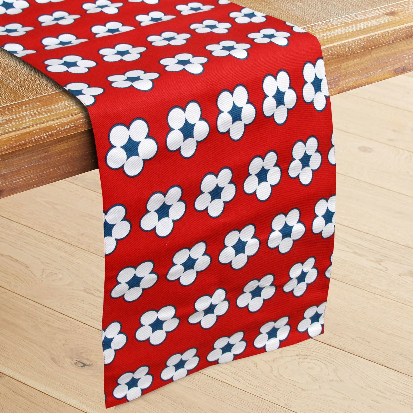 idc-homewares-100-cotton-printed-table-runner-cotton-bud-red www.mallsonline.com.au